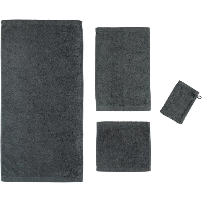 Angebote ? Cawö Lifestyle Duschtuch - 70x140 Cm - Dark Grey ? 2 Angebote ? Cawö Lifestyle Duschtuch - 70x140 Cm - Dark Grey ? – Bild 2