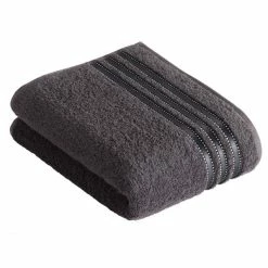 Schlussverkauf ? Vossen Cult De Luxe Duschtuch - 67x140 Cm - Graphit ?