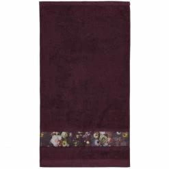 Großhandel ? ESSENZA HOME Essenza Fleur Duschtuch - 70x140 Cm - Plum ⭐