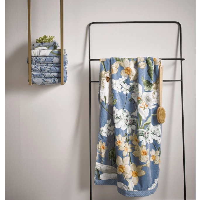 Bestpreis ✔️ ESSENZA HOME Essenza Rosalee Duschtuch - 70x140 Cm - Blue ❤️ 2 Bestpreis ✔️ ESSENZA HOME Essenza Rosalee Duschtuch - 70x140 Cm - Blue ❤️ – Bild 2