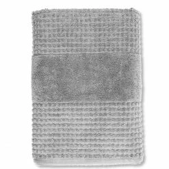 Besorgen ? JUNA Check Bio-Duschtuch - 70x140 Cm - Hellgrau ❤️