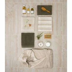 Neu ? Möve WELLBEING Wellenstruktur Duschtuch - 67x140 Cm - Cashmere ? -Bassetti -Geschäft unnamed file 1445