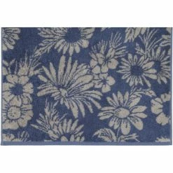 Blitzangebot ? Cawö Two-Tone Floral Duschtuch - 80x150 Cm - Blau ? -Bassetti -Geschäft unnamed file 146