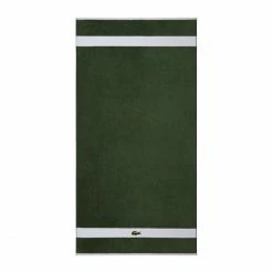Am billigsten ? Lacoste L CASUAL Bio-Duschtuch - 70x140 Cm - Vert ❤️