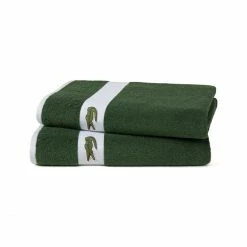 Am billigsten ? Lacoste L CASUAL Bio-Duschtuch - 70x140 Cm - Vert ❤️ -Bassetti -Geschäft unnamed file 1580