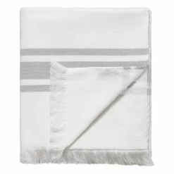 Neu ⭐ Linum AKI Duschtuch - 100x150 Cm - Light Stone Grey ?