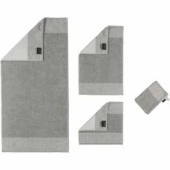 Bestes Angebot ? Cawö Two-Tone Duschtuch - 80x150 Cm - Platin ? -Bassetti -Geschäft unnamed file 264