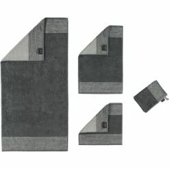 Schlussverkauf ✔️ Cawö Two-Tone Duschtuch - 80x150 Cm - Schiefer ⌛ -Bassetti -Geschäft unnamed file 279