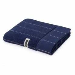 Rabatt ✨ Möve GENTLEMAN Nadelstreifen Mit Schlauchsaum Duschtuch - 80x150 Cm - Deep Sea-stone ?