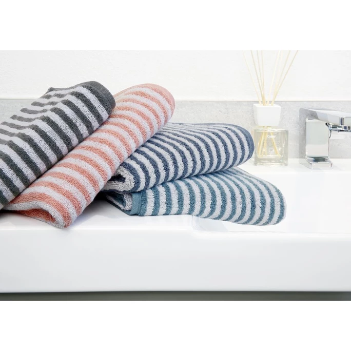 Bestpreis ? Cawö Campus Ringel Duschtuch - 70x140 Cm - Anthrazit ✨ 5 Bestpreis ? Cawö Campus Ringel Duschtuch - 70x140 Cm - Anthrazit ✨ – Bild 5