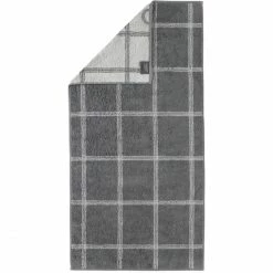 Beste Bewertungen von ? Cawö CAWÖ Grafik Duschtuch - 80x150 Cm - Schiefer ?