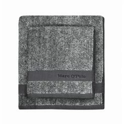 Schlussverkauf ? Marc O'Polo Melange Duschtuch - 70x140 Cm - Anthracite/silver ?