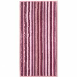 Bestpreis ? Cawö Delight Streifen Duschtuch - 70x140 Cm - Blush ?