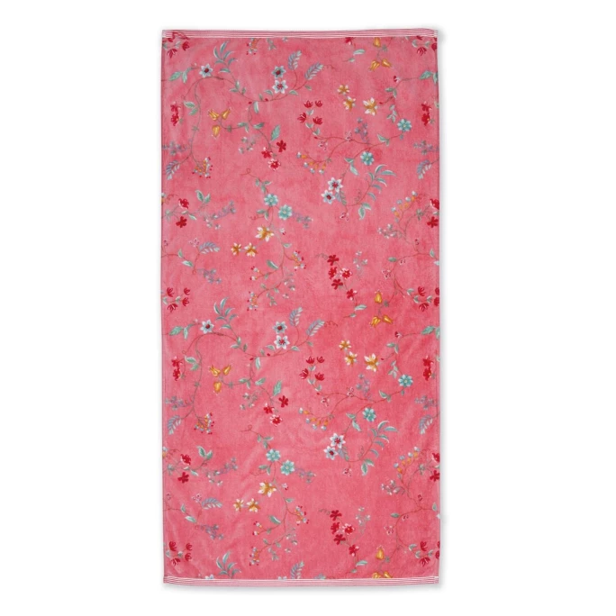 Blitzangebot ? PIP Studio LES FLEURS Duschtuch - 70x140 Cm - Pink ? 1 Blitzangebot ? PIP Studio LES FLEURS Duschtuch - 70x140 Cm - Pink ?