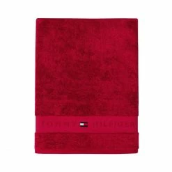 Großhandel ⭐ Tommy Hilfiger Legend 2 Duschtuch - 70x140 Cm - Red ?