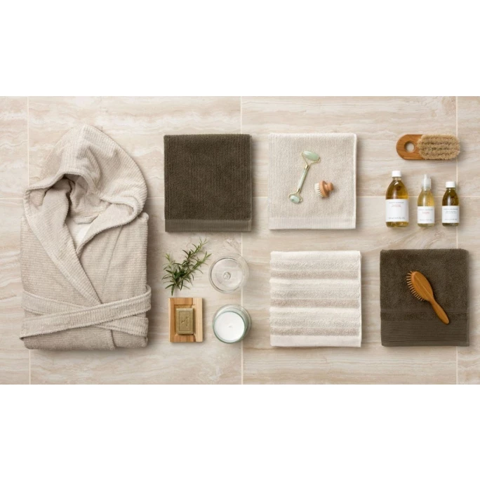 Bestpreis ? Möve WELLBEING Perlstruktur Mit Biesen Duschtuch - 67x140 Cm - Cashmere ⌛ 3 Bestpreis ? Möve WELLBEING Perlstruktur Mit Biesen Duschtuch - 67x140 Cm - Cashmere ⌛ – Bild 3