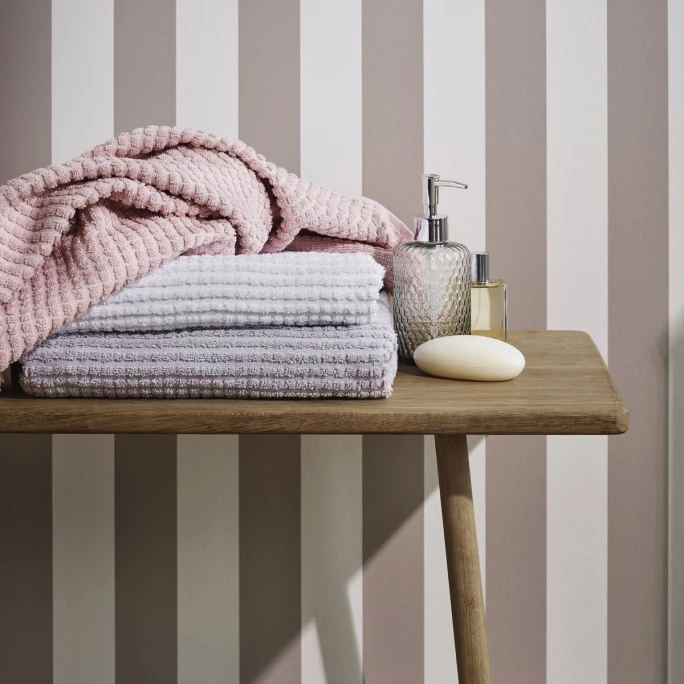 Budget ? JUNA Check Bio-Duschtuch - 70x140 Cm - Nude ? 2 Budget ? JUNA Check Bio-Duschtuch - 70x140 Cm - Nude ? – Bild 2