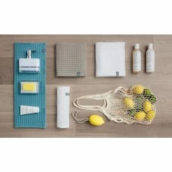 Auslauf ? Möve Piquée Duschtuch - 70x140 Cm - Granite ? -Bassetti -Geschäft unnamed file 827