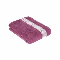 Bestpreis ? Vossen LAMA QUEEN Duschtuch - 67x140 Cm - Blackberry ✔️