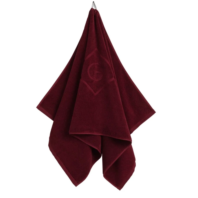 Besorgen ⌛ GANT ORGANIC ICON G Bio Duschtuch - 70x140 Cm - Cabernet Red ? 1 Besorgen ⌛ GANT ORGANIC ICON G Bio Duschtuch - 70x140 Cm - Cabernet Red ?
