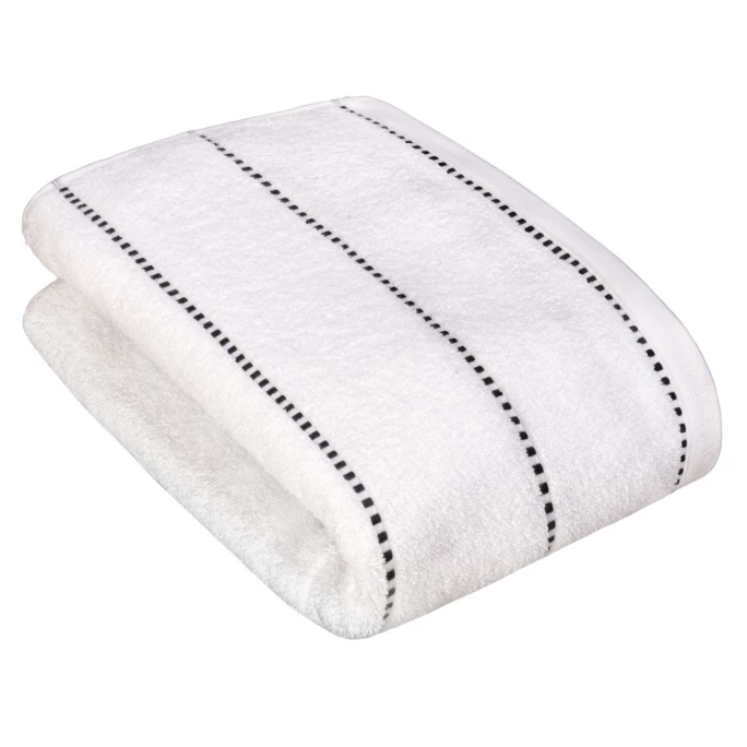 Rabatt ? ESPRIT HOME Esprit Box Stripes Duschtuch - 67x140 Cm - White ? 1 Rabatt ? ESPRIT HOME Esprit Box Stripes Duschtuch - 67x140 Cm - White ?