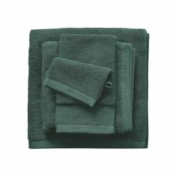 Besorgen ✔️ Marc O'Polo Timeless Uni Duschtuch - 70x140 Cm - Pine Green ✔️